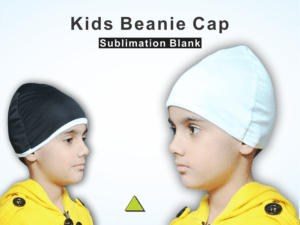 kids sublimation beanie cap