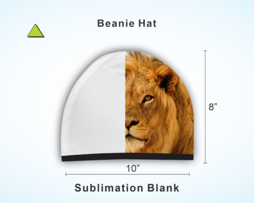 Sublimation blank beanie cap